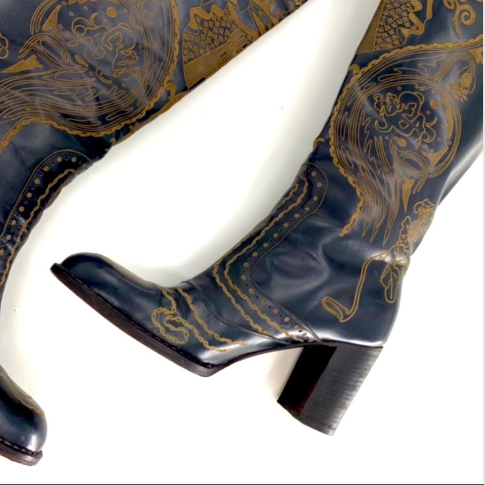 ANNA SUI For ANTHROPOLOGIE MALORY BOOTS